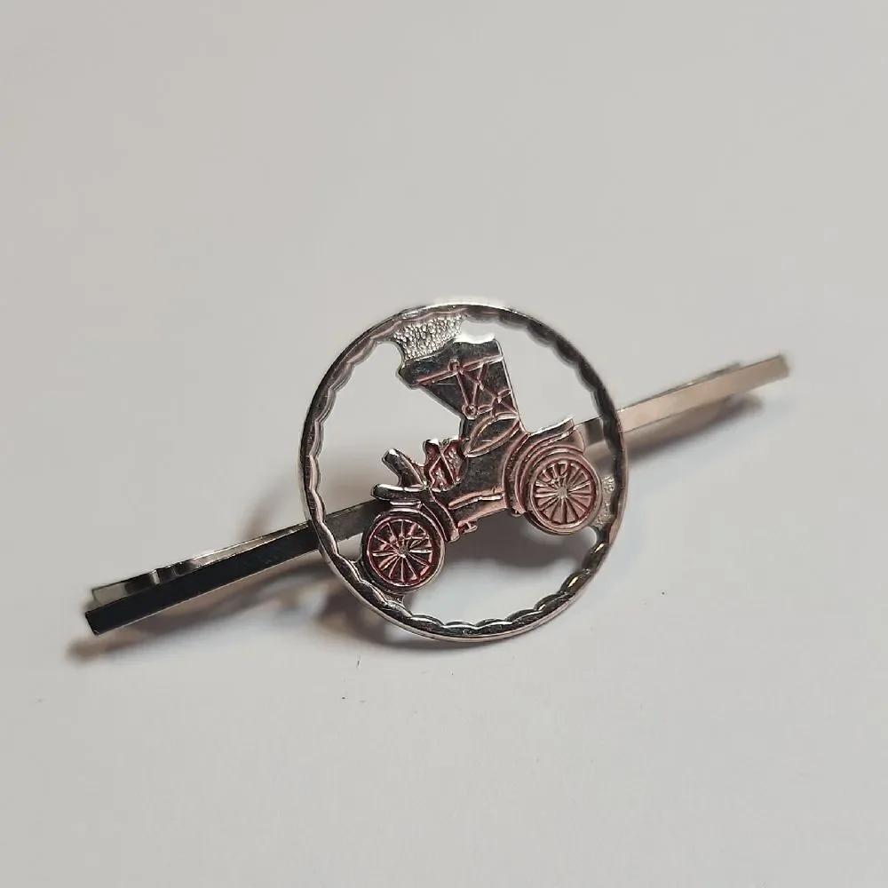 Vintage Car Collar Bar Clip